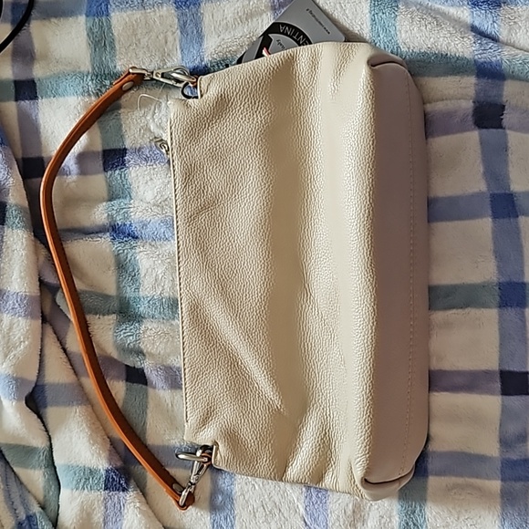 Valentina convertible hobo crossbody bag light grey - Picture 2 of 7